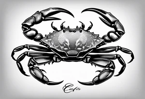Crabs tattoo idea