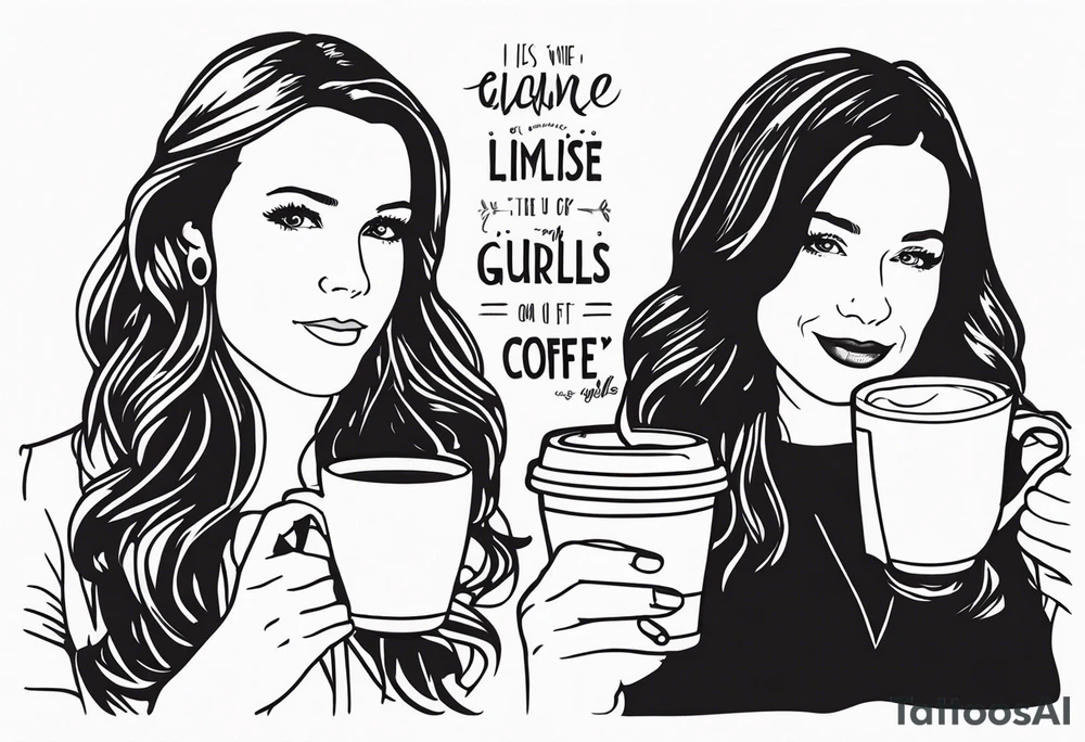 Gilmore girls, coffee tattoo idea