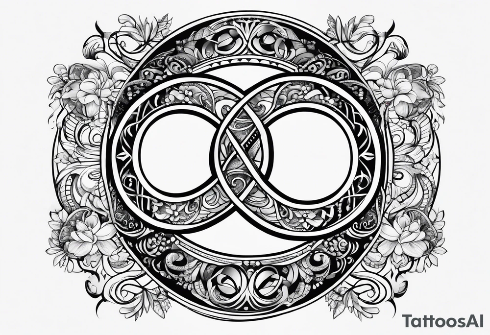 infinity symbol tattoo idea