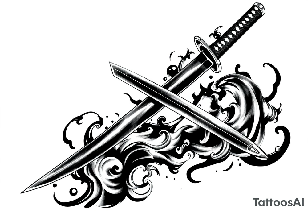 Katana tattoo idea