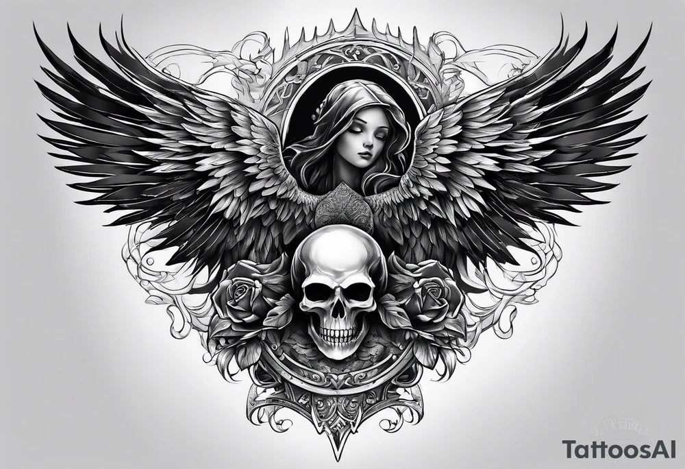 death angel tattoo idea