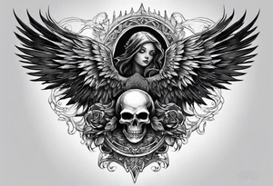death angel tattoo idea