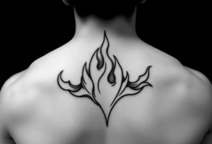 Flame tattoo idea