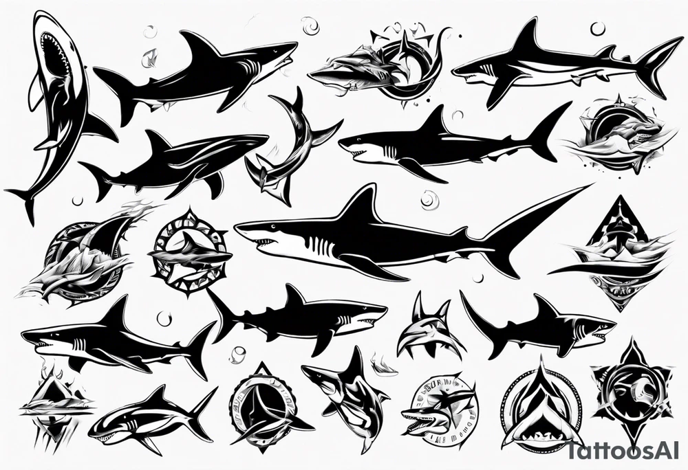 shark tattoo idea