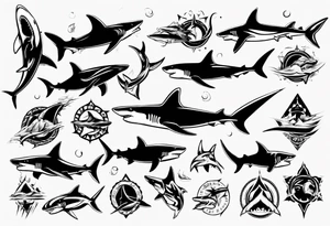 shark tattoo idea