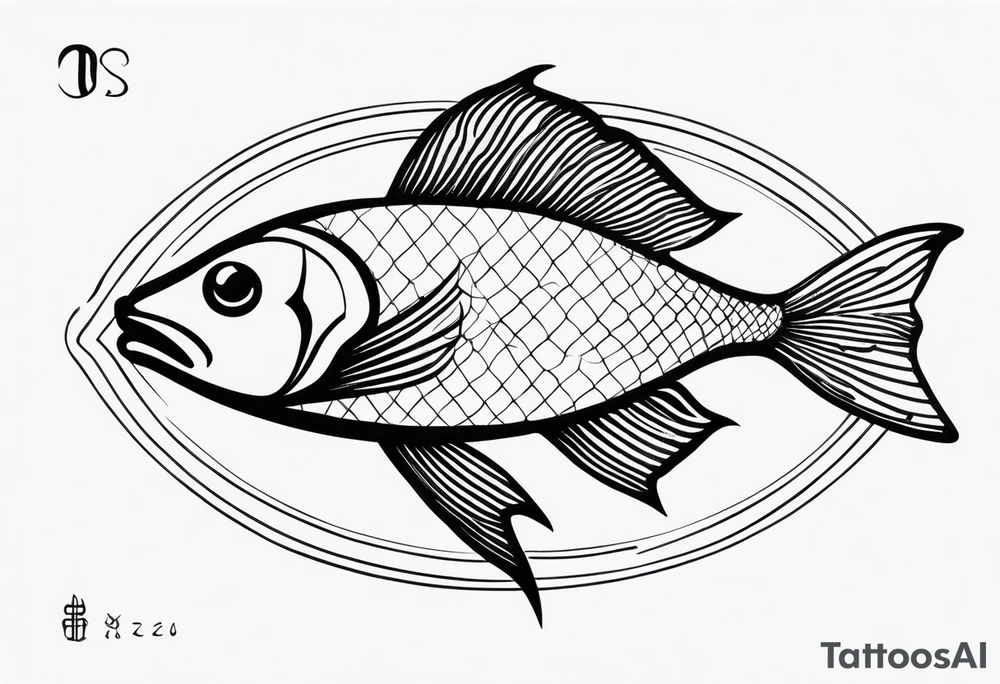 Signo de peixes zodiaco tattoo idea