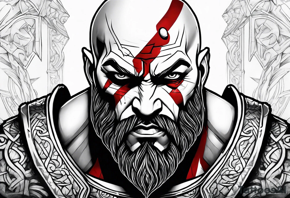 Kratos tattoo idea