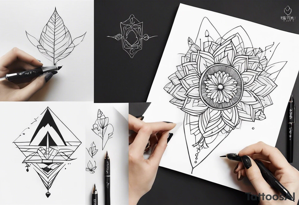 pen tattoo idea