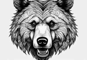 Grizzle Bear tattoo idea