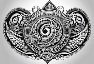 maori spine tattoo tattoo idea