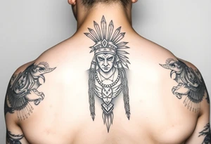 Purepecha warrior
Mexican tattoo idea