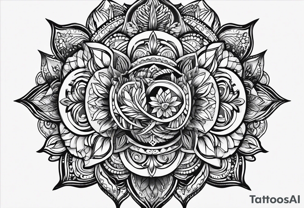 Marijuana tattoo idea