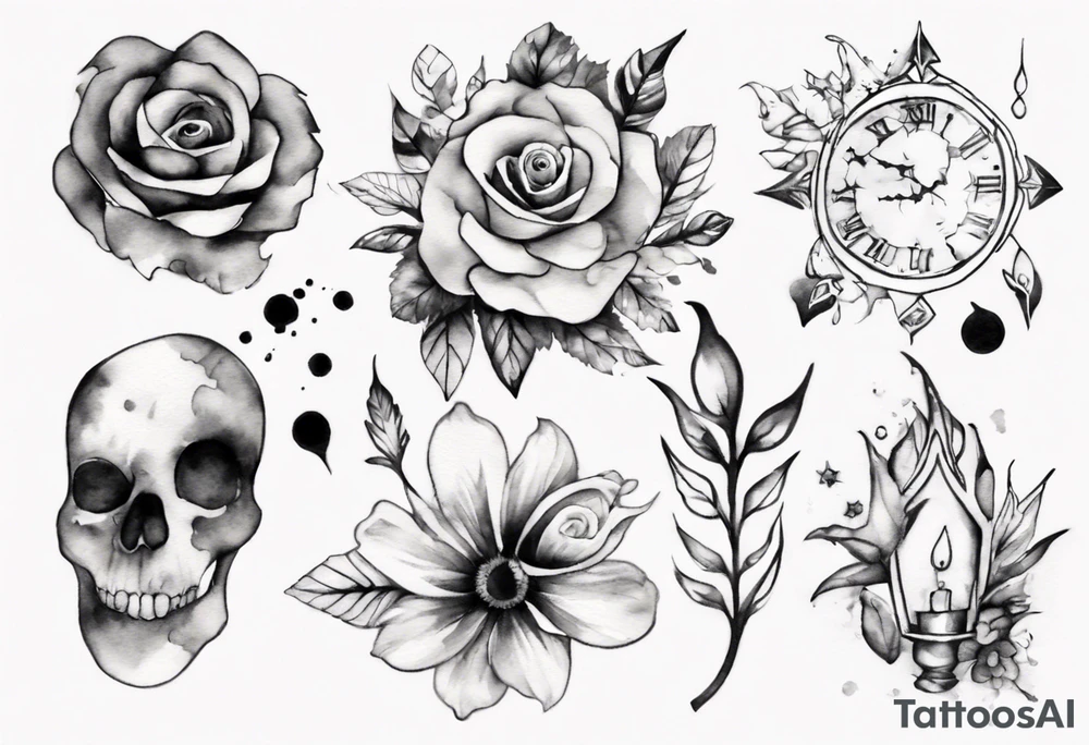 missing part tattoo idea