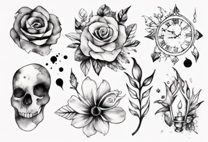 missing part tattoo idea