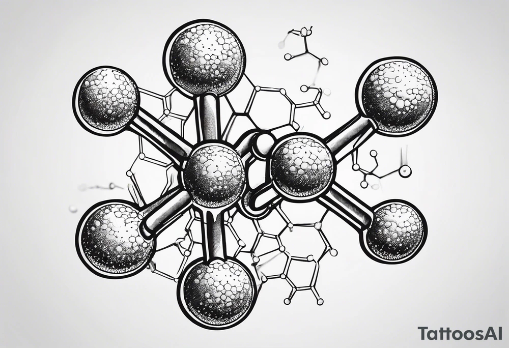 Ecstasy Chemical structure MDMA psychedelic exploration tattoo idea