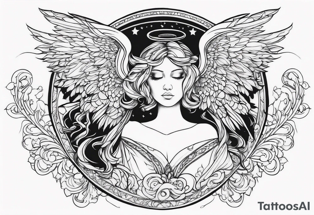 angels tattoo idea