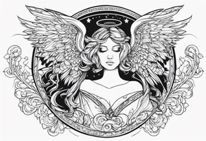angels tattoo idea