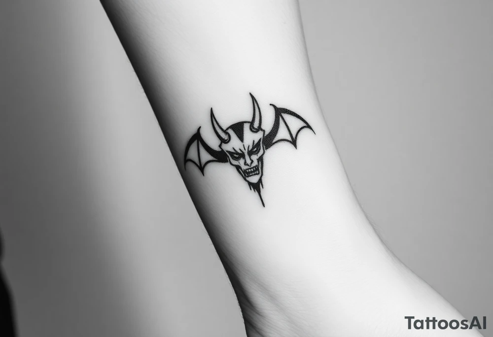 Devil tattoo tattoo idea
