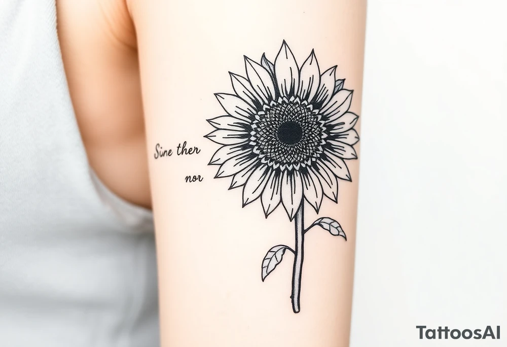 Quotes 
paint brush
Sunflower tattoo idea