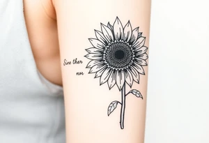 Quotes 
paint brush
Sunflower tattoo idea