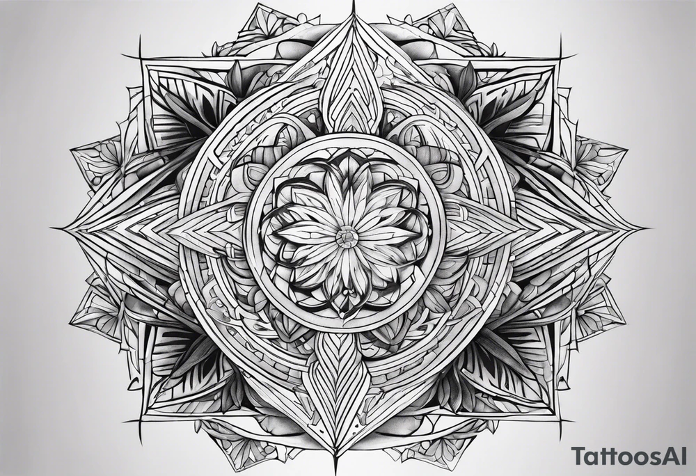 Spiritual growth tattoo idea