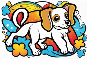 Dog tattoo idea