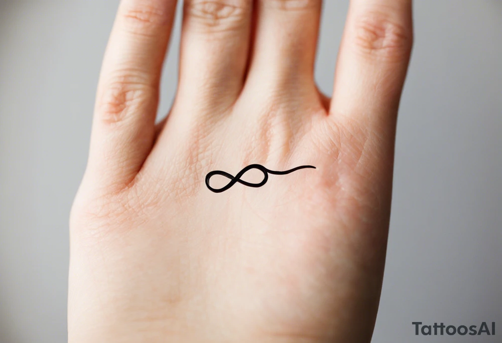Eternity Symbol: A delicate, outlined infinity symbol as the foundation of the tattoo. 
Puzzle Piece: One small, outlined puzzle piece placed along one of the loops of the eternity symbol (typically on the lower curve or where the lines cross in the middle). 
Handwritten Text: Your sister’s words, “to my favorite sister,” can flow along the curve of the infinity symbol, following its shape. 

Positioned horizontally on your ankle for a balanced look. tattoo idea