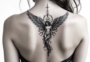 Fallen Angel tattoo tattoo idea