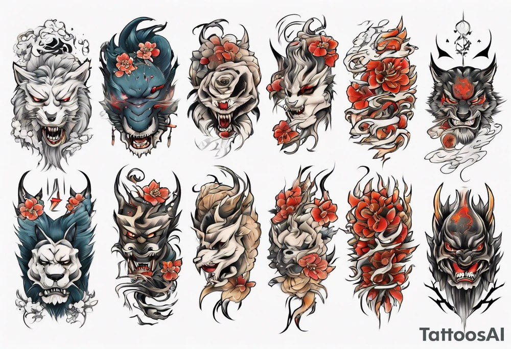 a scar tattoo idea