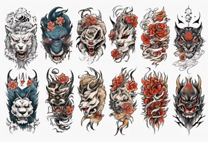 a scar tattoo idea