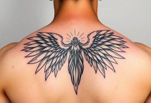 Angel tattoo idea