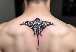 spotted eagle ray tattoo idea