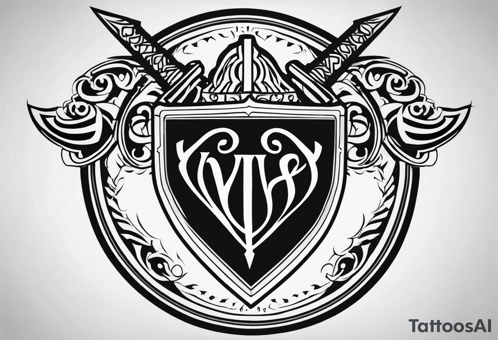 Valhalla
shield sword tattoo idea