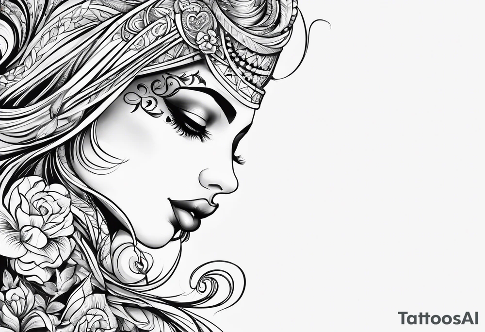 I love you tattoo idea