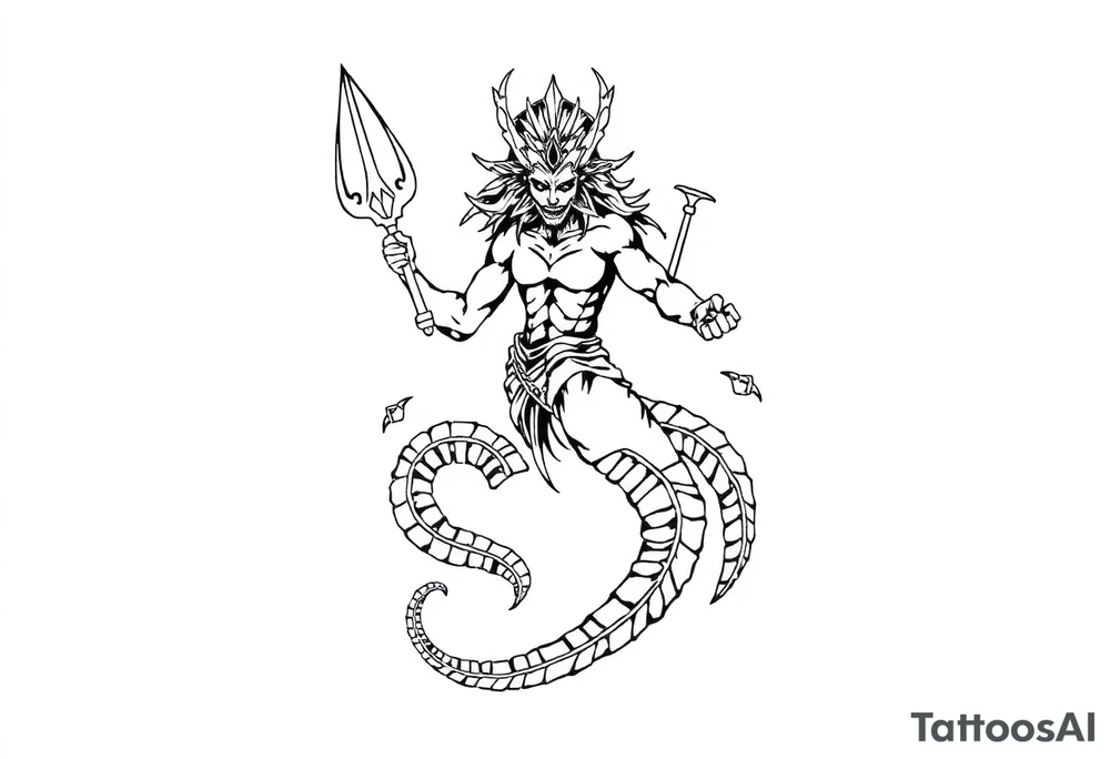 Atlantis tattoo idea