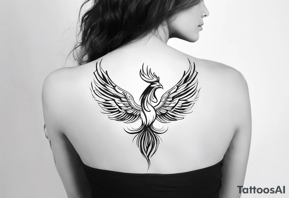 Phoenix tattoo idea