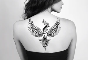 Phoenix tattoo idea