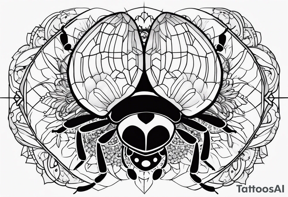 Ladybug tattoo idea