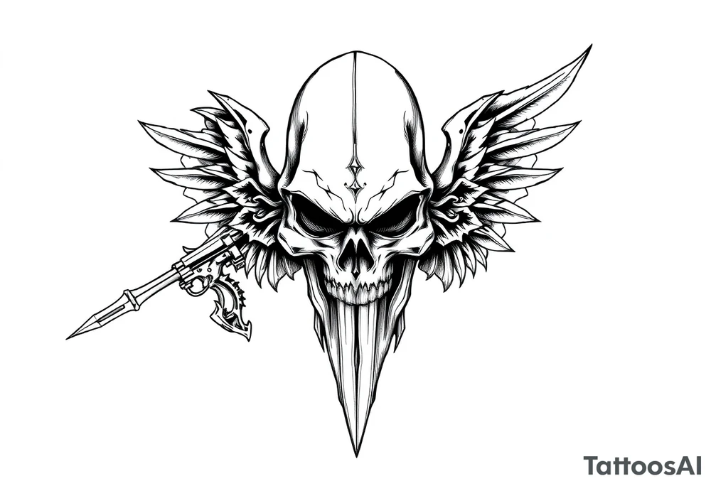 call of duty simon ghost riley tattoo idea