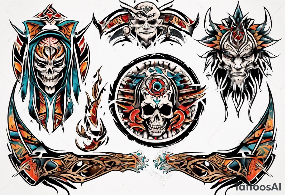2 sons tattoo idea