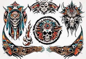 2 sons tattoo idea