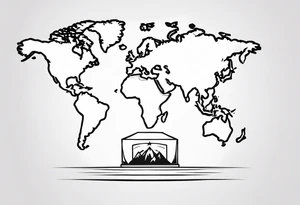 Lighting the world tattoo idea
