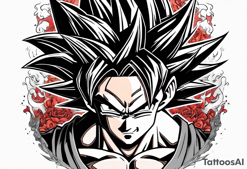 Son Goku death tattoo idea