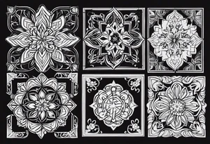 CHRISTMAS GIFT WRAPPERS tattoo idea