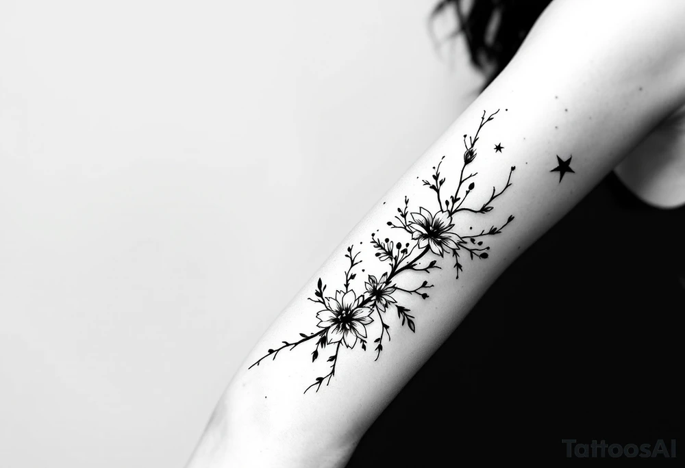 Размытые линии, мифология, tattoo idea