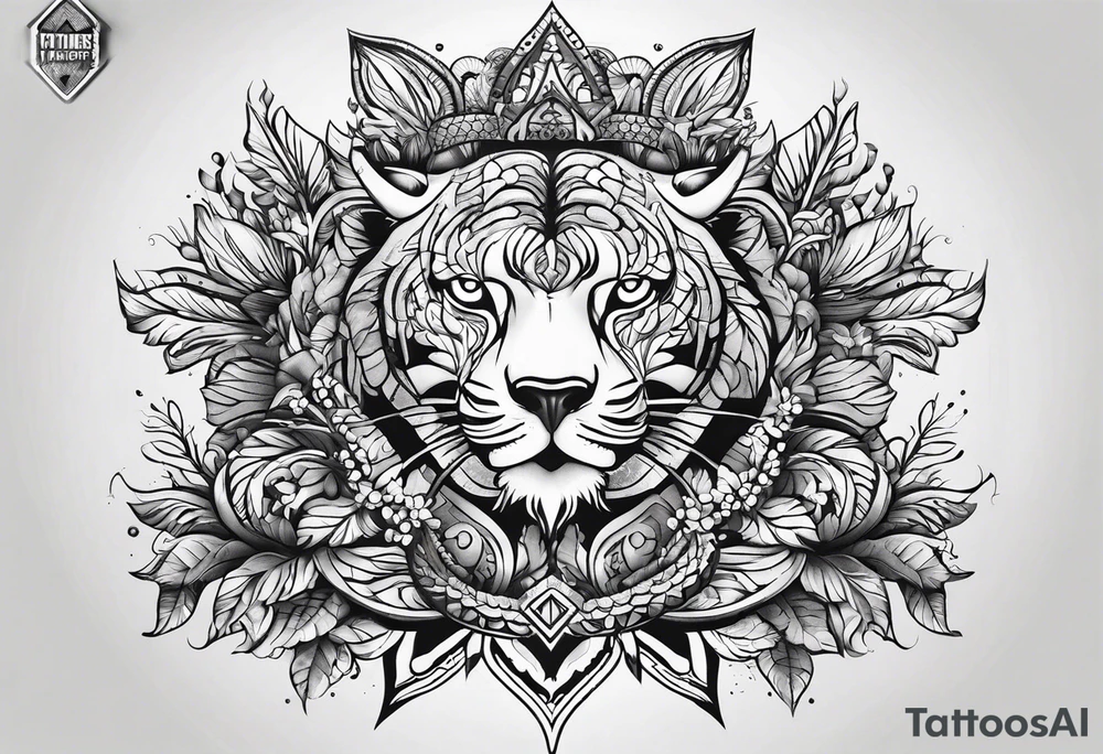 Competitive swimmer tattoo idea