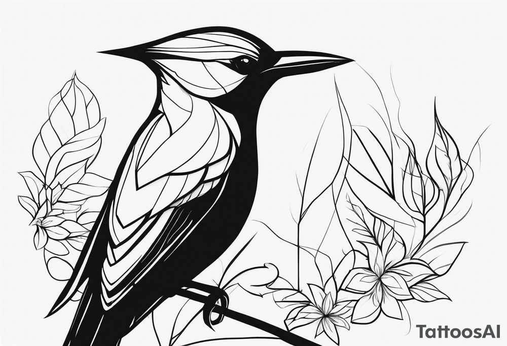 birds tattoo idea