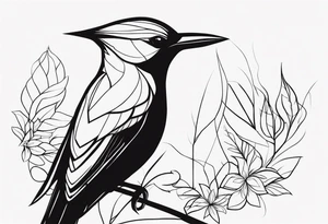 birds tattoo idea