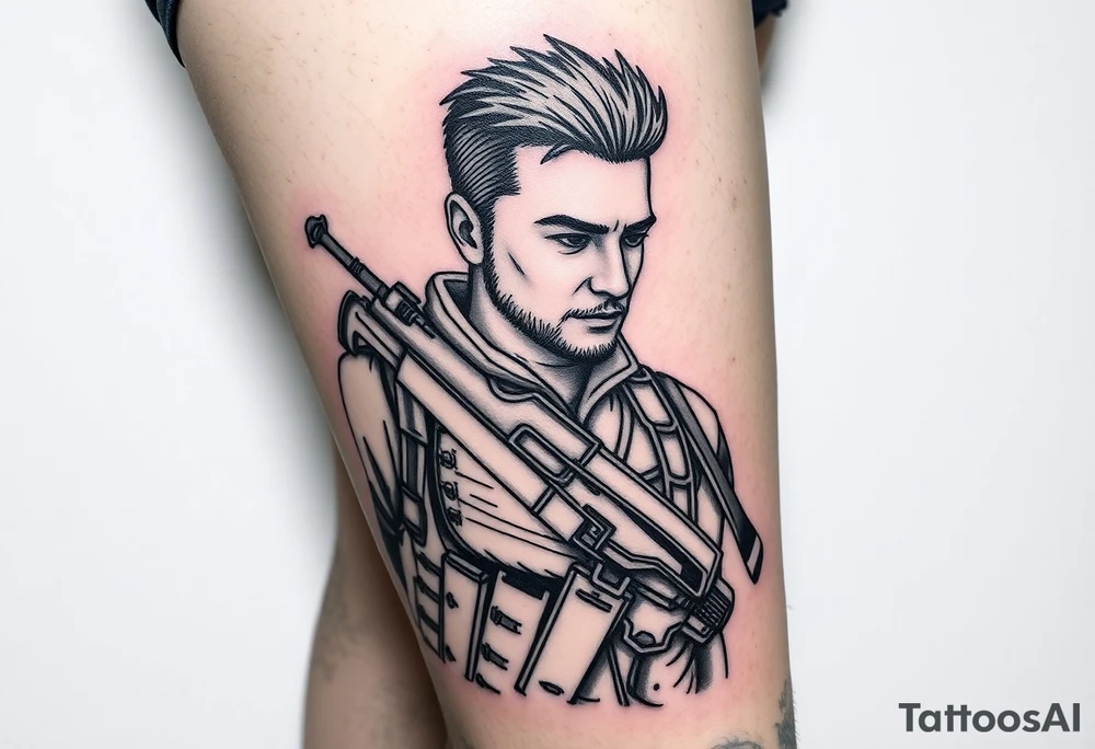 Louie, confident, traveler, soldier, Warrior, September, San Francisco tattoo idea