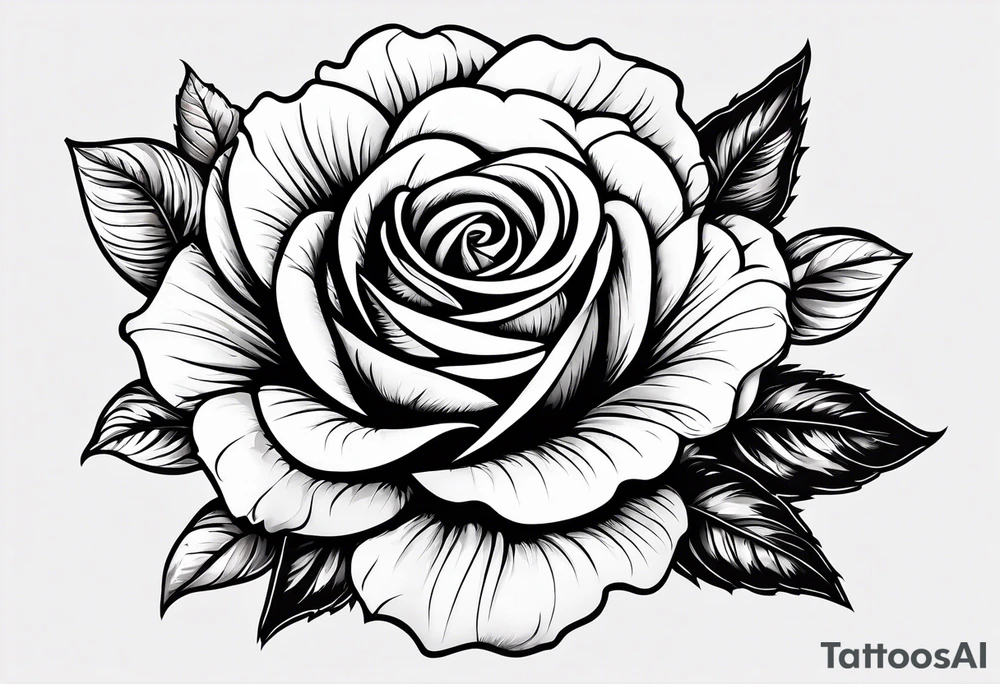 flower rose , sunflower, animal tattoo idea